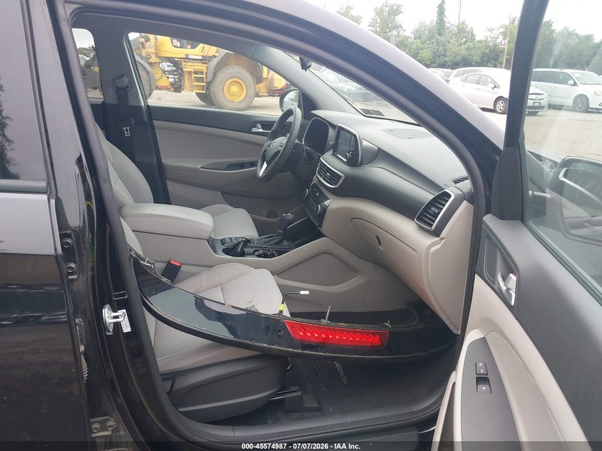2021 Hyundai Tucson VIN KM8J3CA41MU388266 IAAI salvage auction — REAR END, Salvage Title, sold $4,750 on 2026-07-24 (photo 5)