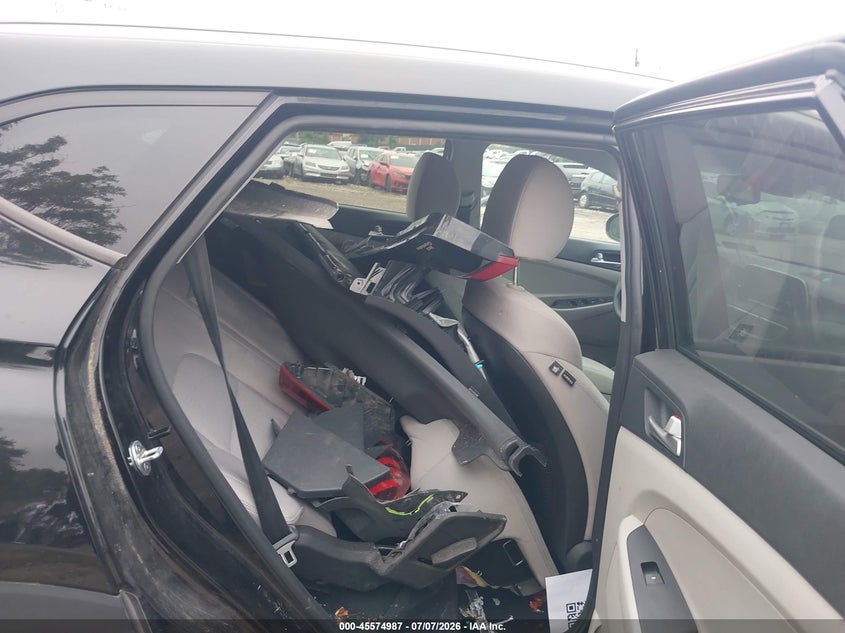2021 Hyundai Tucson VIN KM8J3CA41MU388266 IAAI salvage auction — REAR END, Salvage Title, sold $4,750 on 2026-07-24 (photo 8)