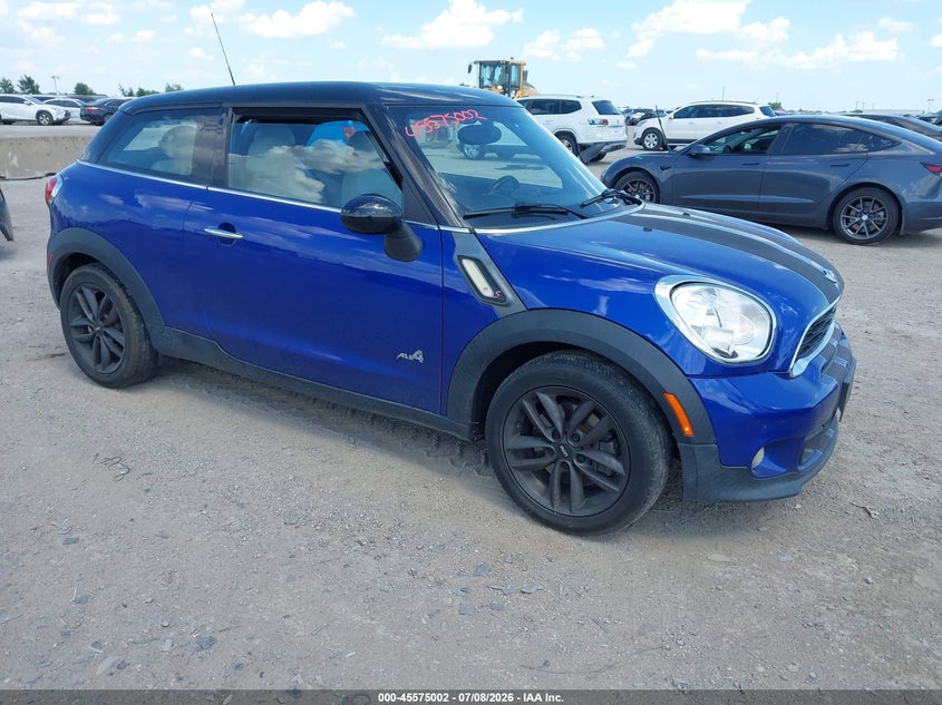 2013 Mini Paceman VIN WMWSS7C55DWN51849 IAAI salvage auction — NORMAL WEAR, Original (Texas), sold $2,475 on 2026-07-15 (photo 1)