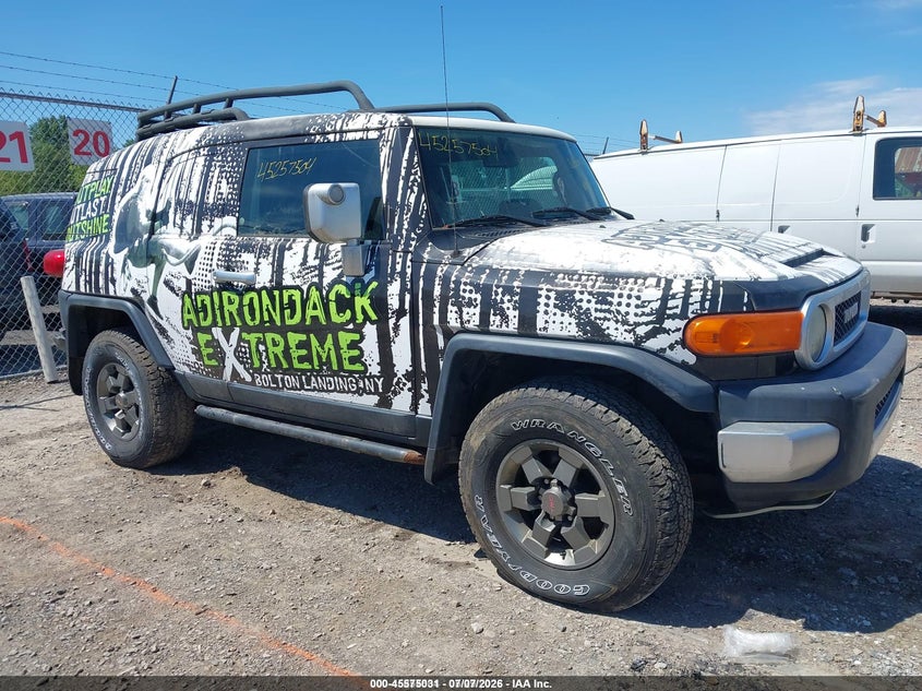 2007 Toyota Fj cruiser VIN JTEBU11F170057688 IAAI salvage auction — LEFT FRONT, Clear (New York), sold $4,250 on 2026-07-30 (photo 1)