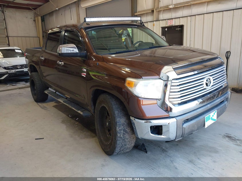 2016 Toyota Tundra VIN 5TFHW5F14GX567005 — IAAI salvage auction photo