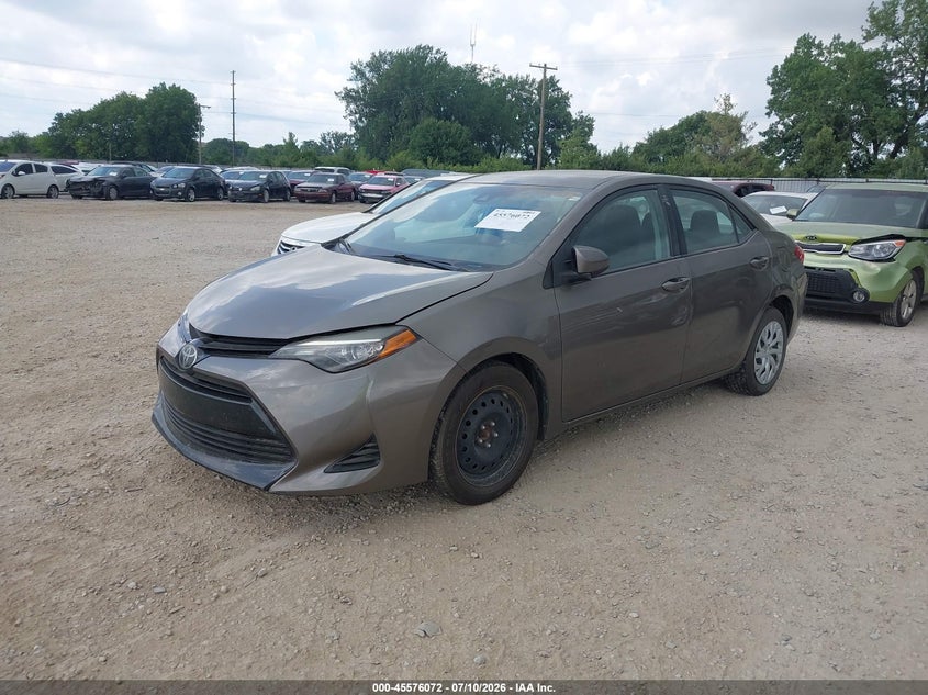 2018 Toyota Corolla VIN 5YFBURHE5JP806134 IAAI salvage auction — FRONT & REAR, Salvage (Ohio), sold $2,650 on 2026-07-29 (photo 2)