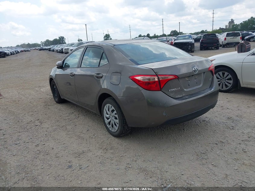 2018 Toyota Corolla VIN 5YFBURHE5JP806134 IAAI salvage auction — FRONT & REAR, Salvage (Ohio), sold $2,650 on 2026-07-29 (photo 3)
