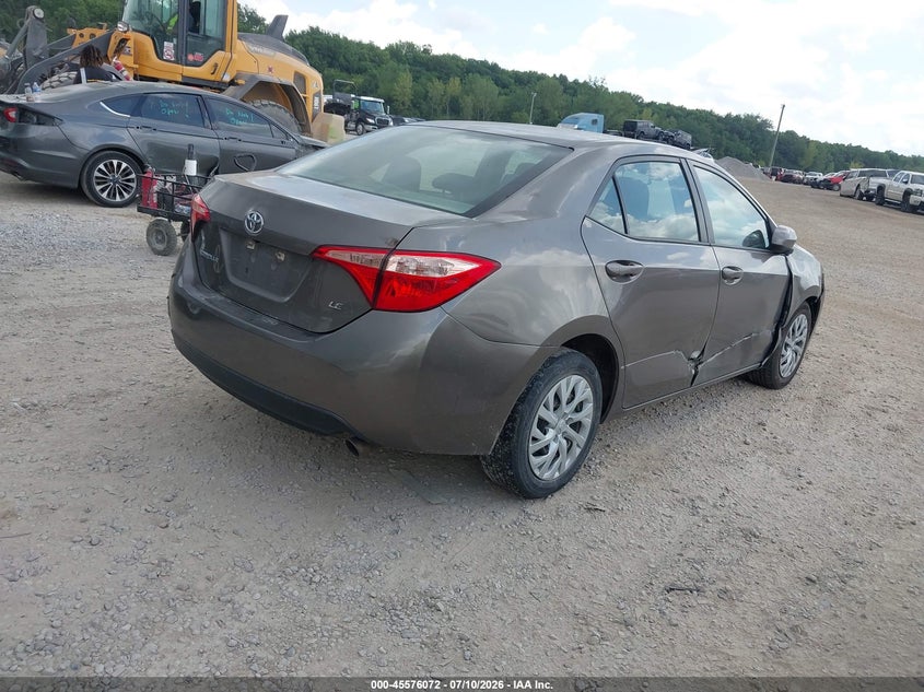 2018 Toyota Corolla VIN 5YFBURHE5JP806134 IAAI salvage auction — FRONT & REAR, Salvage (Ohio), sold $2,650 on 2026-07-29 (photo 4)