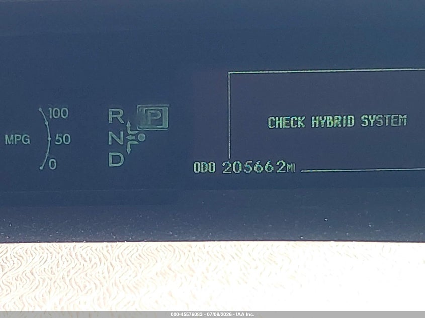 2011 Toyota Prius VIN JTDKN3DU1B0288509 IAAI salvage auction — NORMAL WEAR, Clear (Illinois), sold $650 on 2026-07-29 (photo 7)
