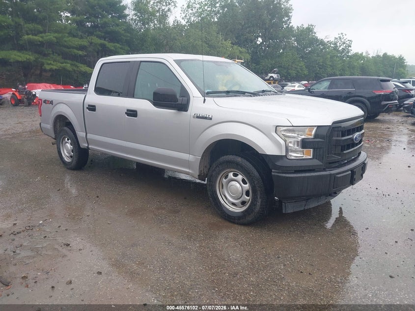 2017 Ford F-150 VIN 1FTEW1E84HKD63586 IAAI salvage auction — NORMAL WEAR, SF97 (New Hampshire), sold $14,400 on 2026-07-31 (photo 1)