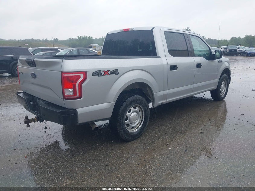2017 Ford F-150 VIN 1FTEW1E84HKD63586 IAAI salvage auction — NORMAL WEAR, SF97 (New Hampshire), sold $14,400 on 2026-07-27 (photo 4)
