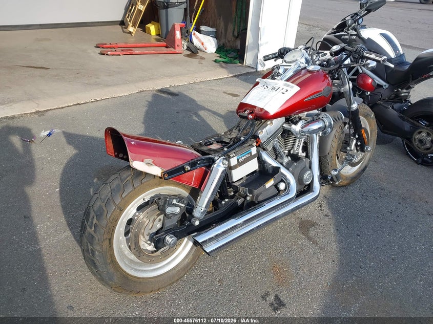 2009 Harley-davidson Fxdf VIN 1HD1GY4129K317957 IAAI salvage auction — NORMAL WEAR, Clear (Virginia), sold $1,000 on 2026-07-14 (photo 4)