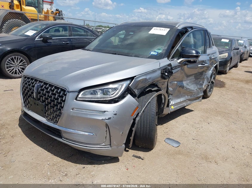 2023 Lincoln Corsair VIN 5LMTJ5DZ1PUL23520 IAAI salvage auction — LEFT SIDE, Wait Title, sold $7,300 on 2026-09-08 (photo 2)