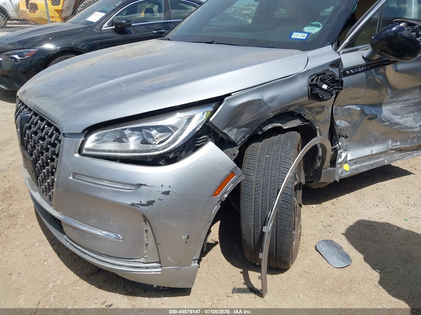 2023 Lincoln Corsair VIN 5LMTJ5DZ1PUL23520 IAAI salvage auction — LEFT SIDE, Wait Title, sold $7,300 on 2026-09-08 (photo 6)