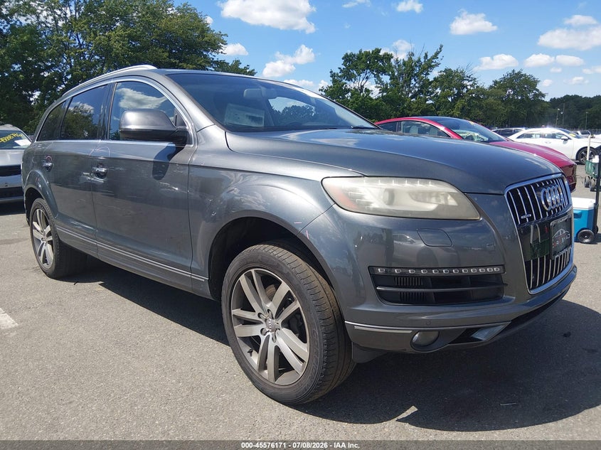 2012 Audi Q7 VIN WA1VMAFE2CD008336 IAAI salvage auction — REAR END, Salvage Title, sold $1,650 on 2026-07-27 (photo 1)