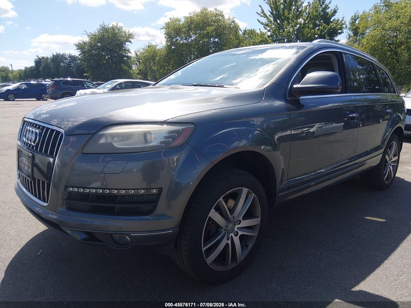 2012 Audi Q7 VIN WA1VMAFE2CD008336 IAAI salvage auction — REAR END, Salvage Title, sold $1,650 on 2026-07-27 (photo 2)