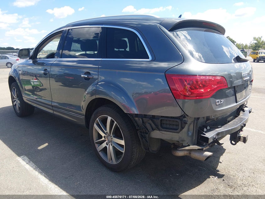 2012 Audi Q7 VIN WA1VMAFE2CD008336 IAAI salvage auction — REAR END, Salvage Title, sold $1,650 on 2026-07-27 (photo 3)