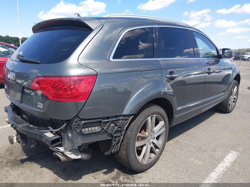 2012 Audi Q7 VIN WA1VMAFE2CD008336 IAAI salvage auction — REAR END, Salvage Title, sold $1,650 on 2026-07-27 (photo 4)