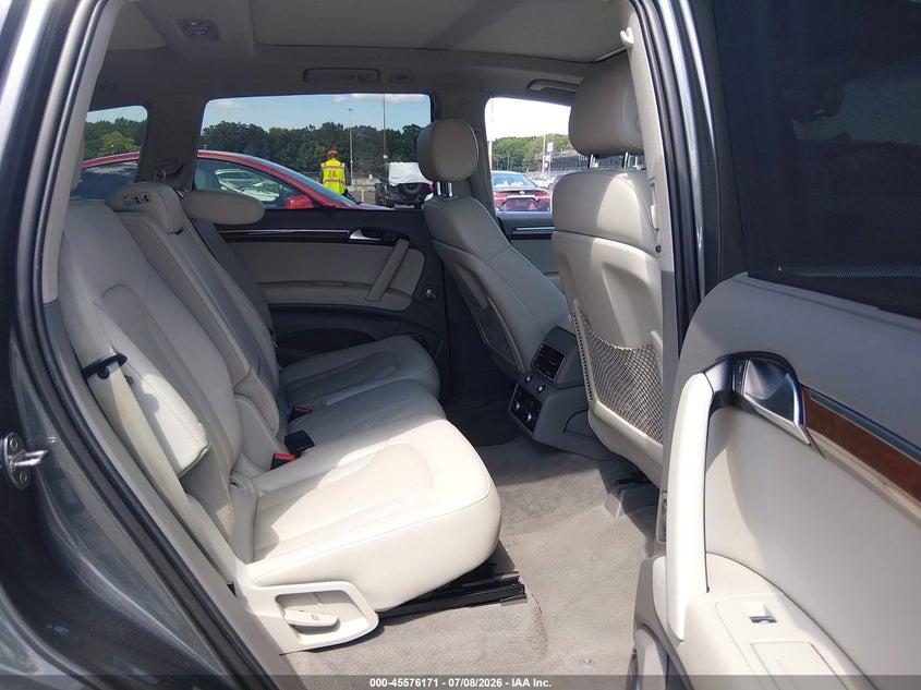 2012 Audi Q7 VIN WA1VMAFE2CD008336 IAAI salvage auction — REAR END, Salvage Title, sold $1,650 on 2026-07-27 (photo 8)
