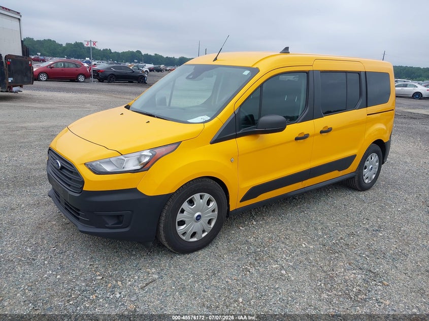 2021 Ford Transit connect VIN NM0GE9E27M1495793 IAAI salvage auction — NORMAL WEAR, Sf97 (Maryland), sold $10,725 on 2026-08-31 (photo 2)
