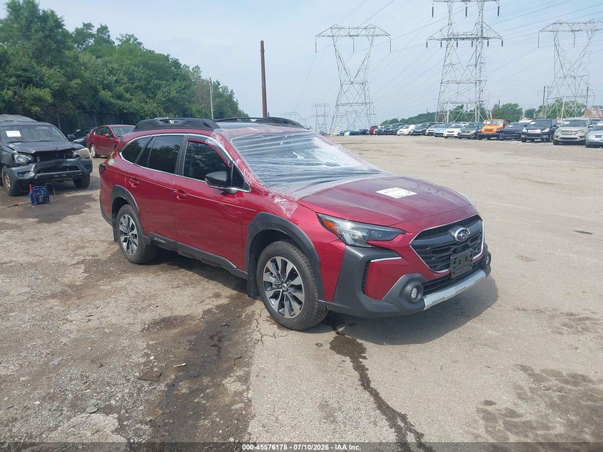 2024 Subaru Outback VIN 4S4BTANC9R3243600 IAAI salvage auction — FRONT END, Salvage (Pennsylvania), sold $9,650 on 2026-08-03 (photo 1)