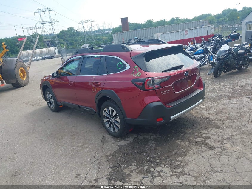 2024 Subaru Outback VIN 4S4BTANC9R3243600 IAAI salvage auction — FRONT END, Salvage (Pennsylvania), sold $9,650 on 2026-08-03 (photo 3)