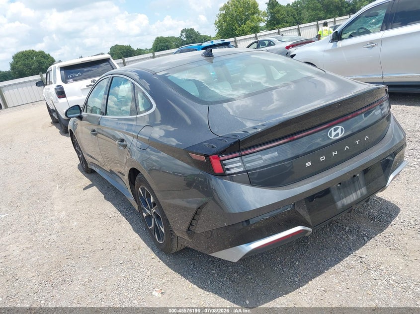 2025 Hyundai Sonata VIN KMHL64JA0SA471522 IAAI salvage auction — NORMAL WEAR, Salvage Title, sold $14,000 on 2026-07-14 (photo 3)