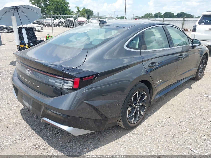 2025 Hyundai Sonata VIN KMHL64JA0SA471522 IAAI salvage auction — NORMAL WEAR, Salvage Title, sold $14,000 on 2026-07-14 (photo 4)