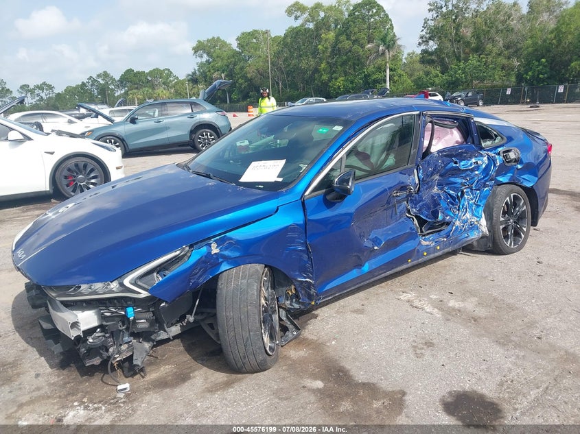 2022 Kia K5 VIN 5XXG64J20NG142620 IAAI salvage auction — SIDE, Certificate Of Destruction (Florida), sold $1,450 on 2026-07-29 (photo 2)