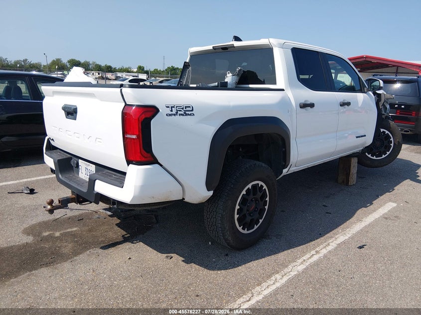 2024 Toyota Tacoma VIN 3TYLB5JN1RT005673 IAAI salvage auction — FRONT END, Enterprise Vehicles Clear Only (Mississippi), sold $16,700 on 2026-08-01 (photo 4)