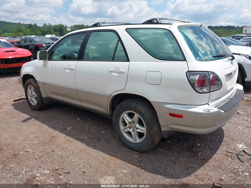 2001 Lexus Rx 300 VIN JTJHF10U710176746 IAAI salvage auction — FRONT END, Clear (Alabama), sold $450 on 2026-07-15 (photo 3)