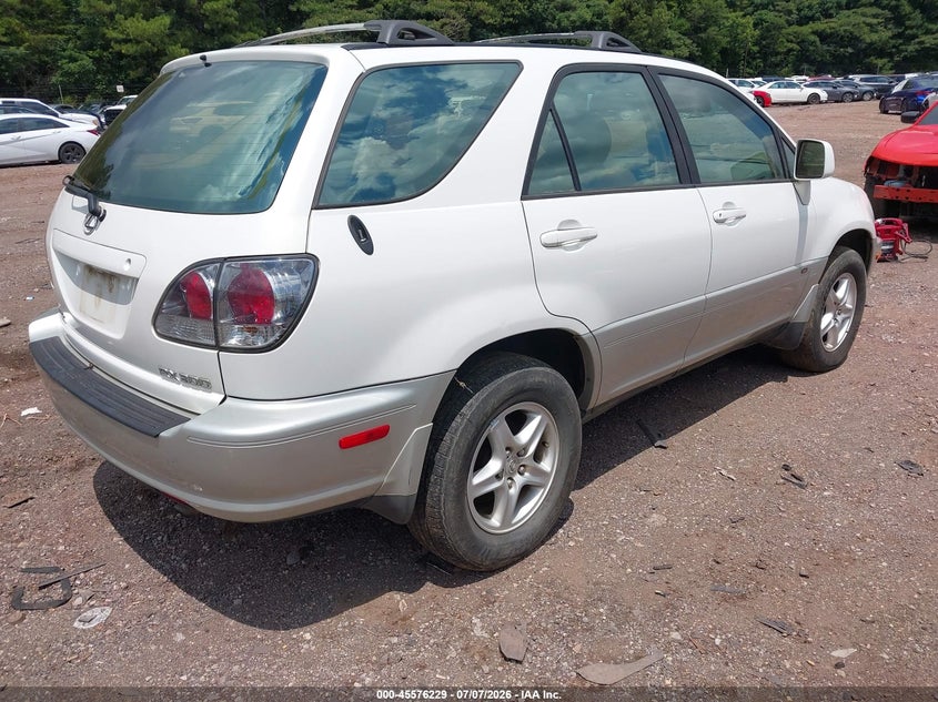 2001 Lexus Rx 300 VIN JTJHF10U710176746 IAAI salvage auction — FRONT END, Clear (Alabama), sold $450 on 2026-07-15 (photo 4)