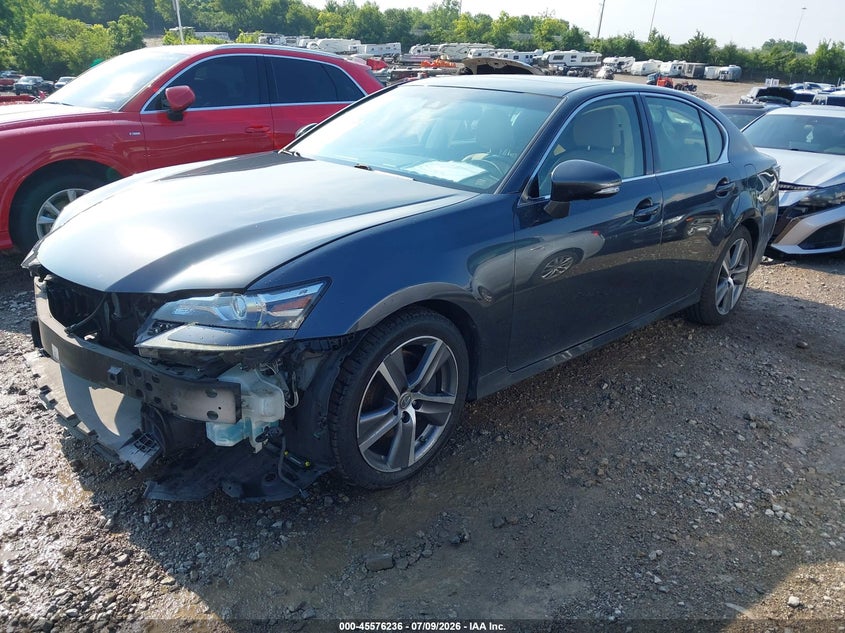 2017 Lexus Gs VIN JTHBZ1BL8HA012221 IAAI salvage auction — FRONT END, Salvage Title, sold $12,875 on 2026-08-06 (photo 2)