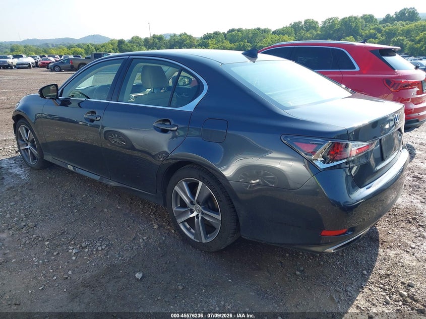 2017 Lexus Gs VIN JTHBZ1BL8HA012221 IAAI salvage auction — FRONT END, Salvage Title, sold $12,875 on 2026-08-06 (photo 3)