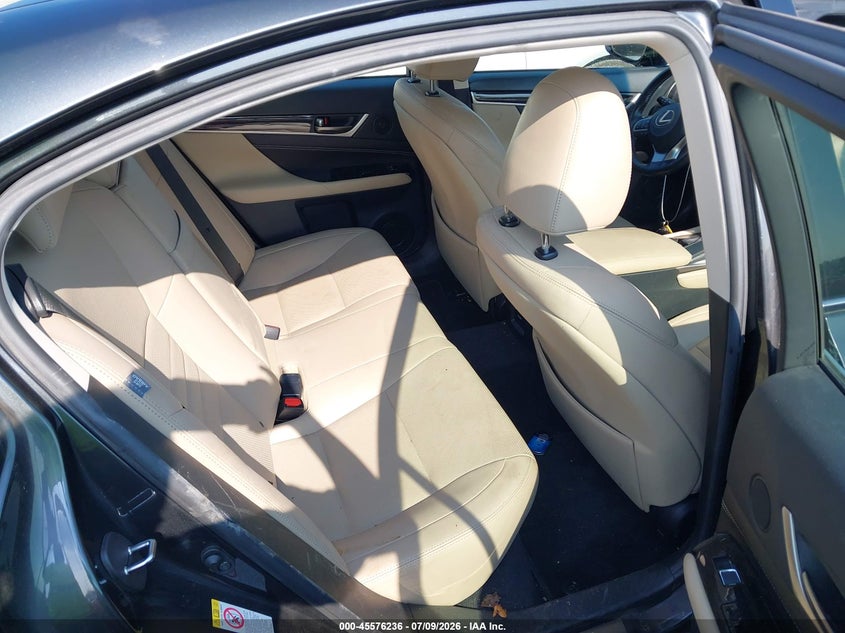 2017 Lexus Gs VIN JTHBZ1BL8HA012221 IAAI salvage auction — FRONT END, Salvage Title, sold $12,875 on 2026-08-06 (photo 8)