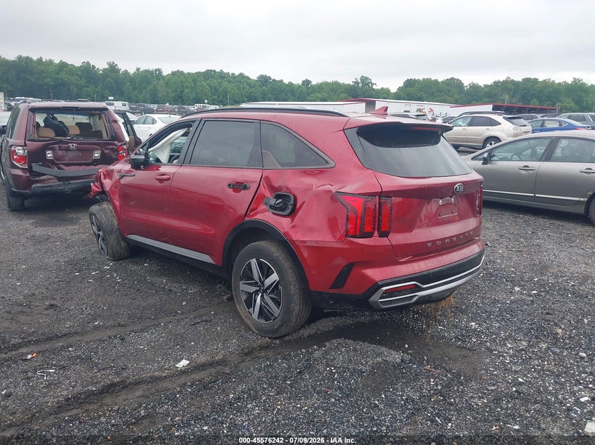 2021 Kia Sorento VIN 5XYRL4LC2MG060650 IAAI salvage auction — FRONT END, Salvage - Greater Than 75% (Maryland), sold $1,150 on 2026-07-30 (photo 3)
