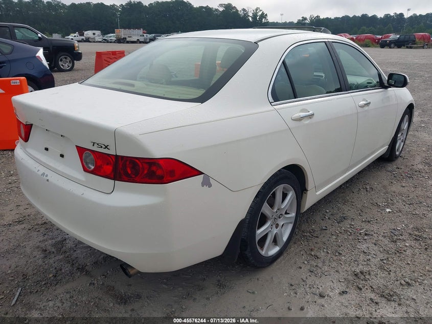 2004 Acura Tsx VIN JH4CL95894C008771 IAAI salvage auction — NORMAL WEAR, Clear-Dealer Only (North Carolina), sold $825 on 2026-07-21 (photo 4)