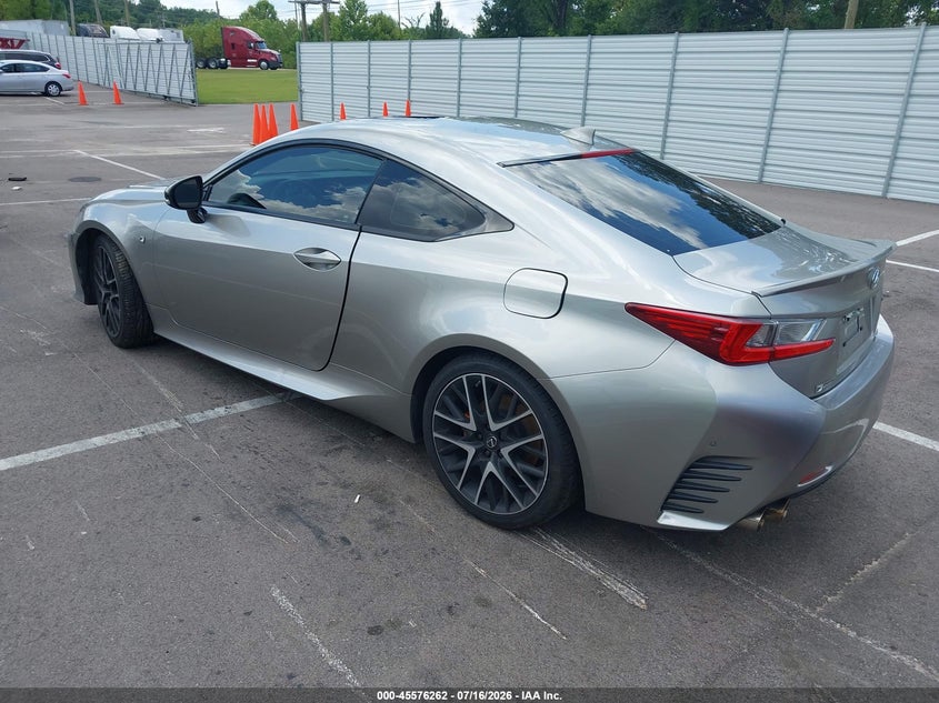 2018 Lexus Rc VIN JTHHZ5BC4J5019165 IAAI salvage auction — ROOF, Salvage (Tennessee), sold $18,000 on 2026-08-25 (photo 3)