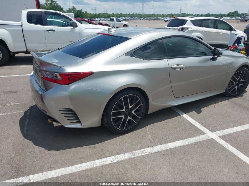 2018 Lexus Rc VIN JTHHZ5BC4J5019165 IAAI salvage auction — ROOF, Salvage (Tennessee), sold $18,000 on 2026-08-25 (photo 4)