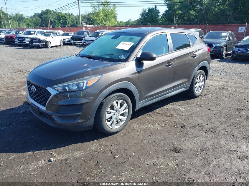 2019 Hyundai Tucson VIN KM8J2CA42KU023286 IAAI salvage auction — WATER/FLOOD, Salvage (Idaho), sold $3,100 on 2026-07-18 (photo 2)