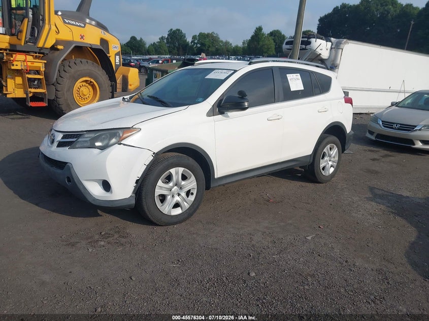 2015 Toyota Rav 4 VIN JTMZFREV2FJ056717 IAAI salvage auction — FRONT END, Salvage (Pennsylvania), sold $3,250 on 2026-07-28 (photo 2)