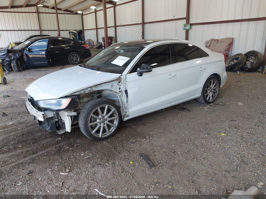 2015 Audi A3 VIN WAUACGFF6F1022424 IAAI salvage auction — FRONT END, Salvage Title, sold $1,700 on 2026-08-01 (photo 2)