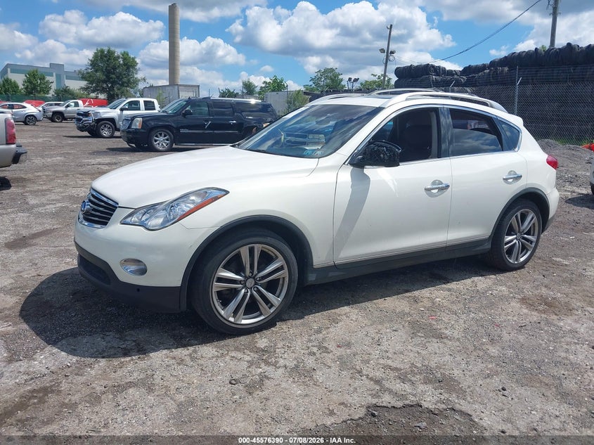2011 Infiniti Ex35 VIN JN1AJ0HR5BM853187 IAAI salvage auction — NORMAL WEAR, Clear (Montana), sold $400 on 2026-07-31 (photo 2)