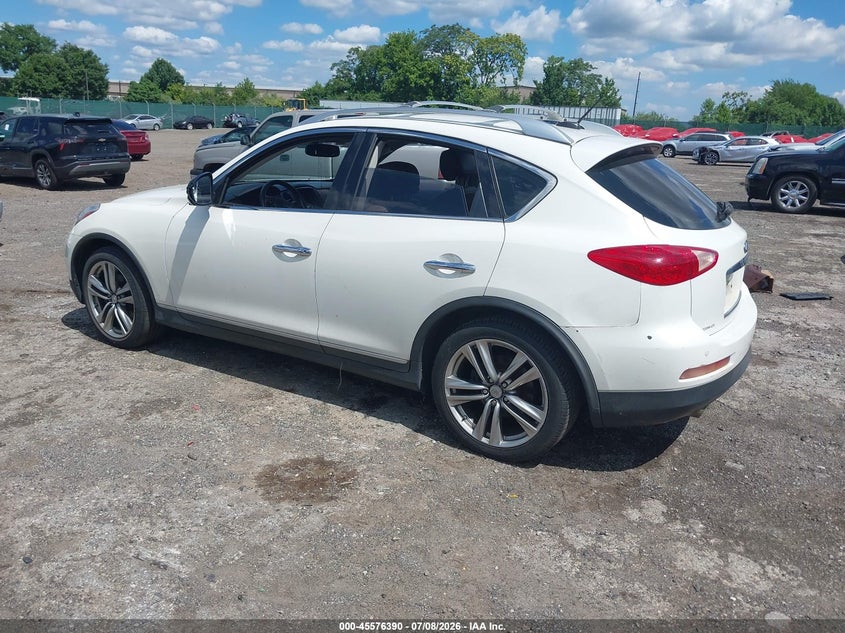 2011 Infiniti Ex35 VIN JN1AJ0HR5BM853187 IAAI salvage auction — NORMAL WEAR, Clear (Montana), sold $400 on 2026-07-31 (photo 3)