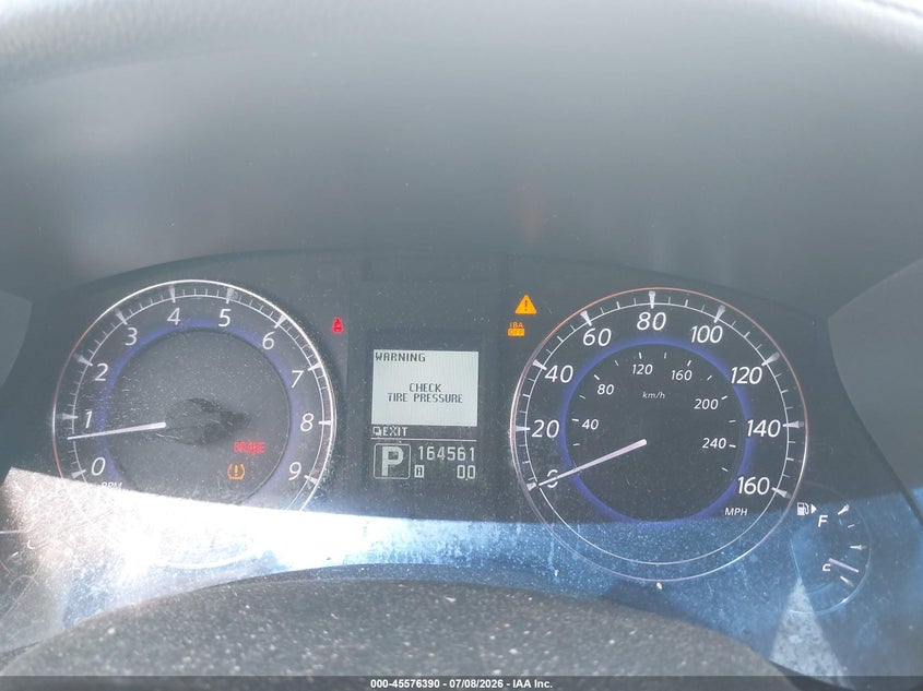 2011 Infiniti Ex35 VIN JN1AJ0HR5BM853187 IAAI salvage auction — NORMAL WEAR, Clear (Montana), sold $400 on 2026-07-31 (photo 7)