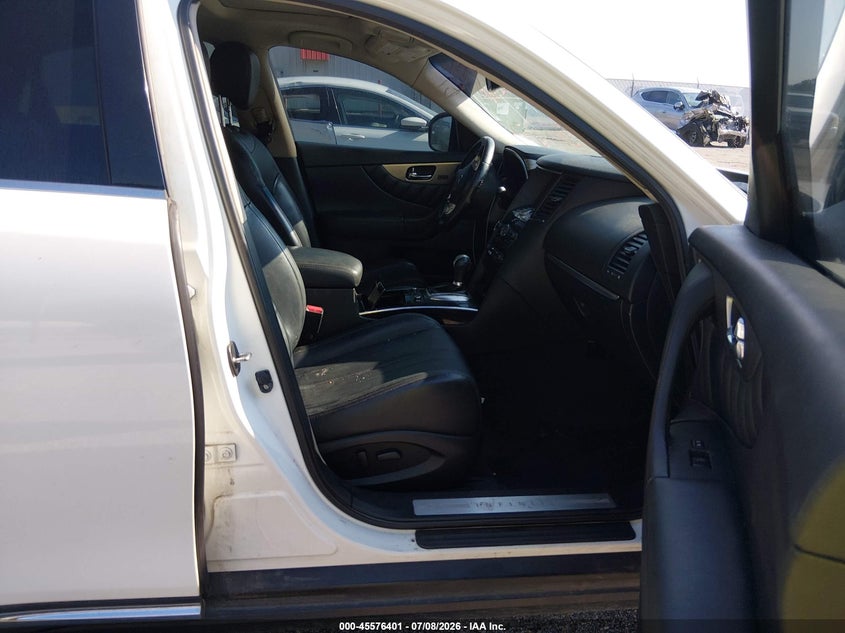 2016 Infiniti Qx70 VIN JN8CS1MU2GM670019 IAAI salvage auction — LEFT SIDE, Salvage (Mississippi), sold $525 on 2026-07-15 (photo 5)