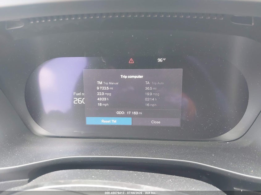 2023 Volvo Xc40 VIN YV4L12UNXP2911251 IAAI salvage auction — FRONT END, Salvage Title, sold $4,550 on 2026-08-12 (photo 7)