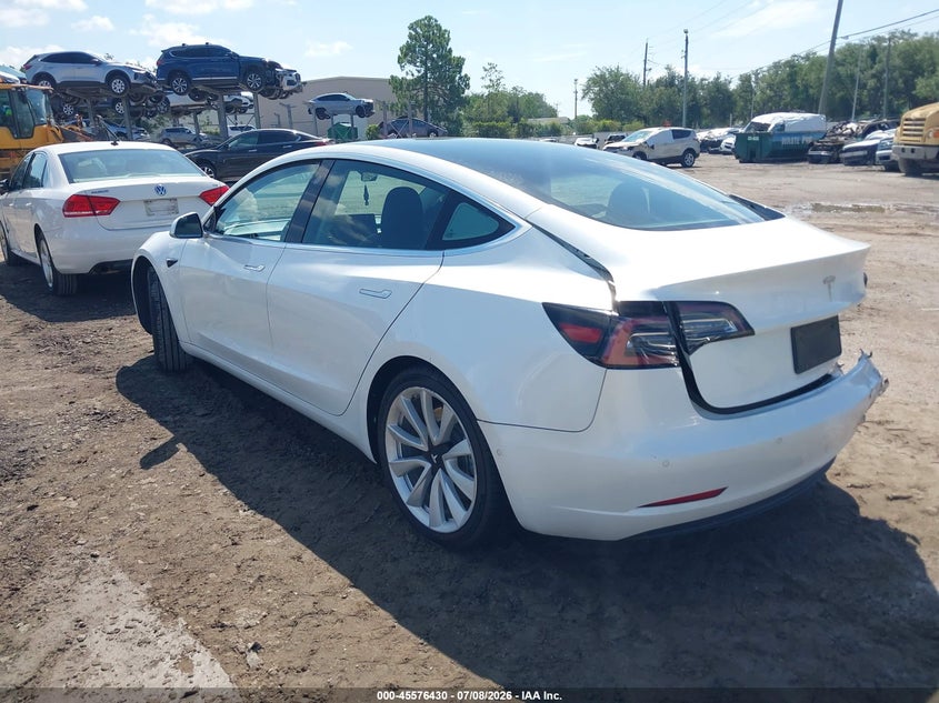 2019 Tesla Model 3 VIN 5YJ3E1EA4KF476570 IAAI salvage auction — FRONT END, Salvage Title, sold $3,650 on 2026-08-02 (photo 3)