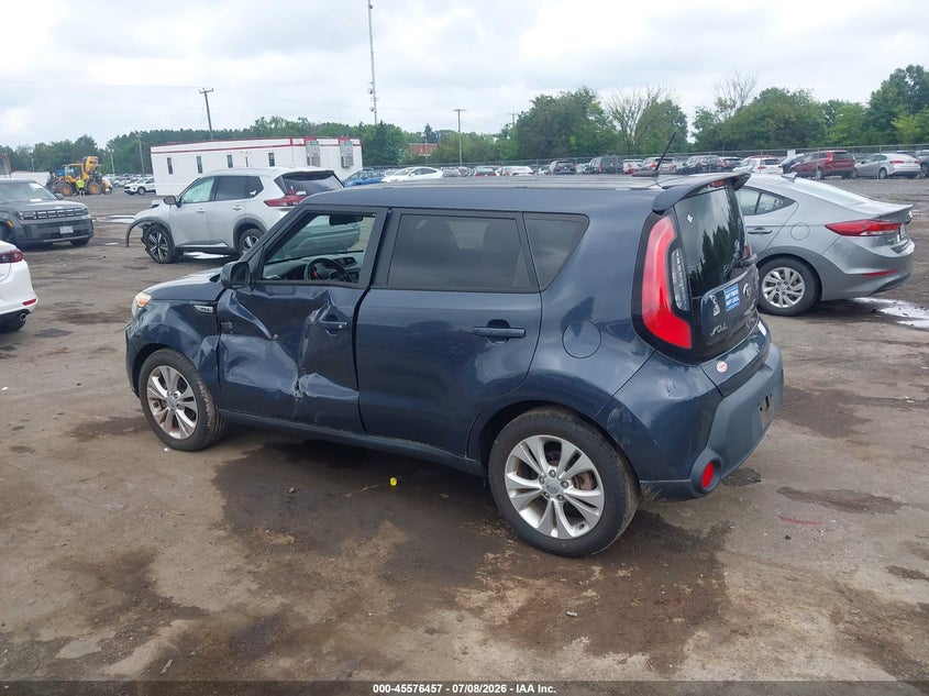 2015 Kia Soul VIN KNDJP3A51F7213034 IAAI salvage auction — SIDE, Salvage Title, sold $1,750 on 2026-07-28 (photo 3)