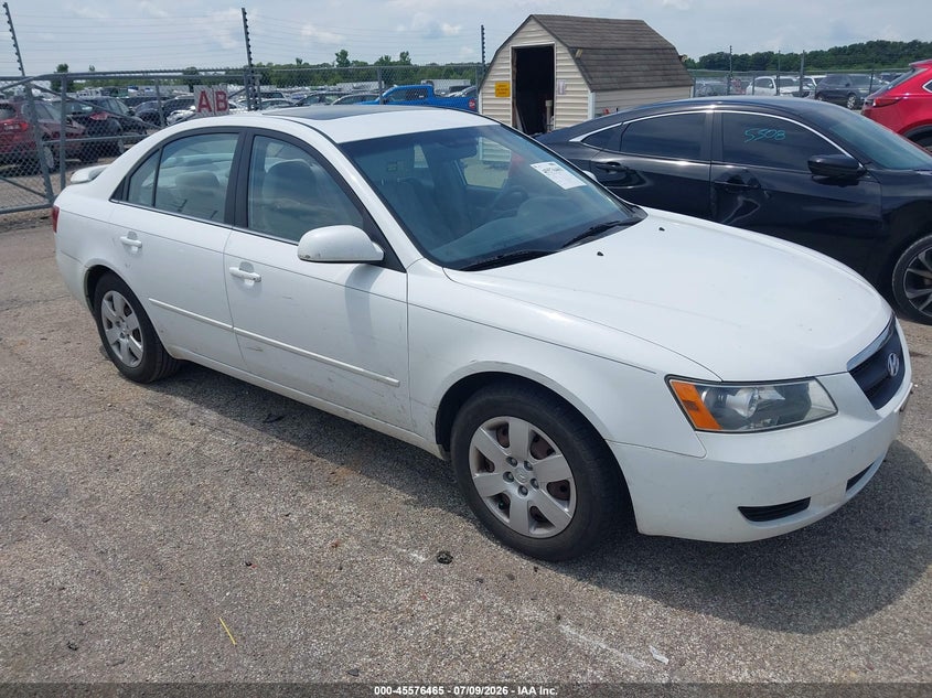 2008 Hyundai Sonata VIN 5NPET46C98H383800 IAAI salvage auction — NORMAL WEAR, Clear (Illinois), sold $1,200 on 2026-07-15 (photo 1)