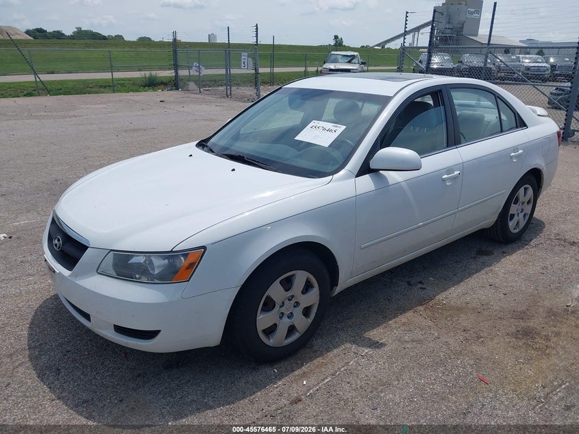 2008 Hyundai Sonata VIN 5NPET46C98H383800 IAAI salvage auction — NORMAL WEAR, Clear (Illinois), sold $1,200 on 2026-07-15 (photo 2)