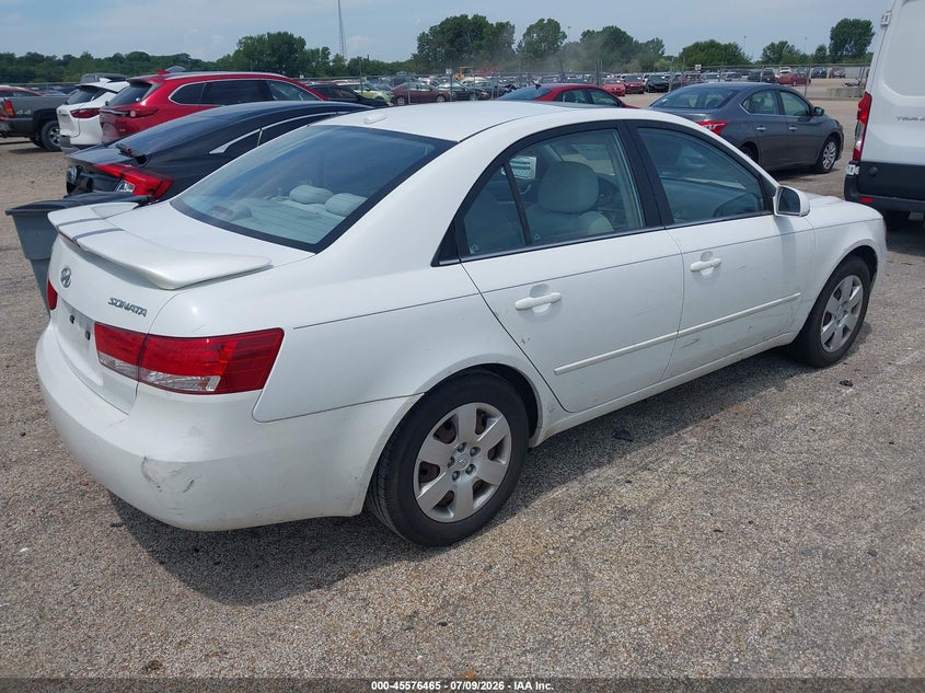 2008 Hyundai Sonata VIN 5NPET46C98H383800 IAAI salvage auction — NORMAL WEAR, Clear (Illinois), sold $1,200 on 2026-07-15 (photo 4)