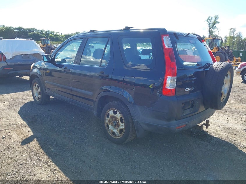 2006 Honda Cr-v VIN SHSRD78576U418272 IAAI salvage auction — NORMAL WEAR, Clear (New Jersey), sold $400 on 2026-07-30 (photo 3)