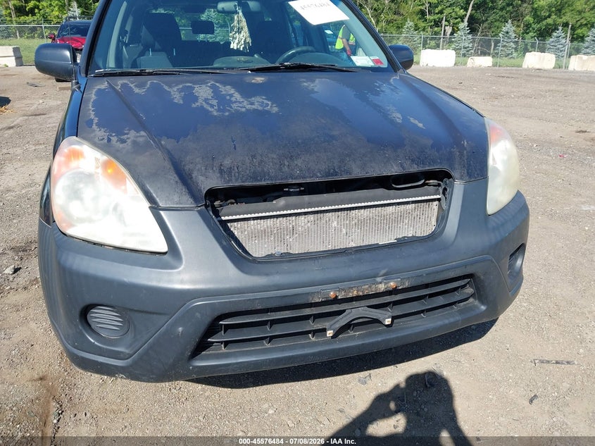 2006 Honda Cr-v VIN SHSRD78576U418272 IAAI salvage auction — NORMAL WEAR, Clear (New Jersey), sold $400 on 2026-07-30 (photo 6)